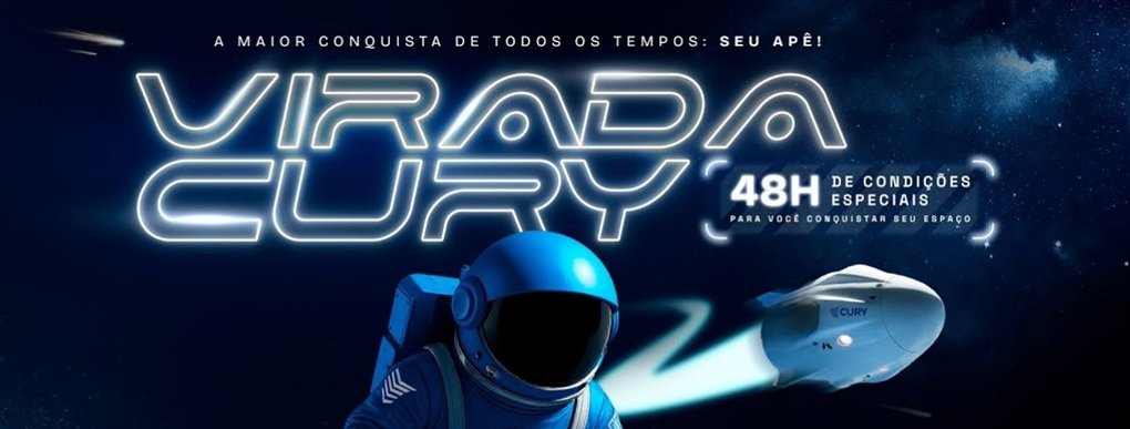 Virada Cury 2025 - As melhores condições do ano para voce adquirir o seu imóvel!