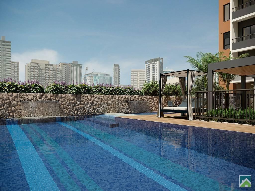 Apartamento Campo Belo, 2 dormitorios e terraço. 40m², amplo lazer. Novo, à venda em São Paulo, Campo Belo, Ibirapuera. Metro - SBRX