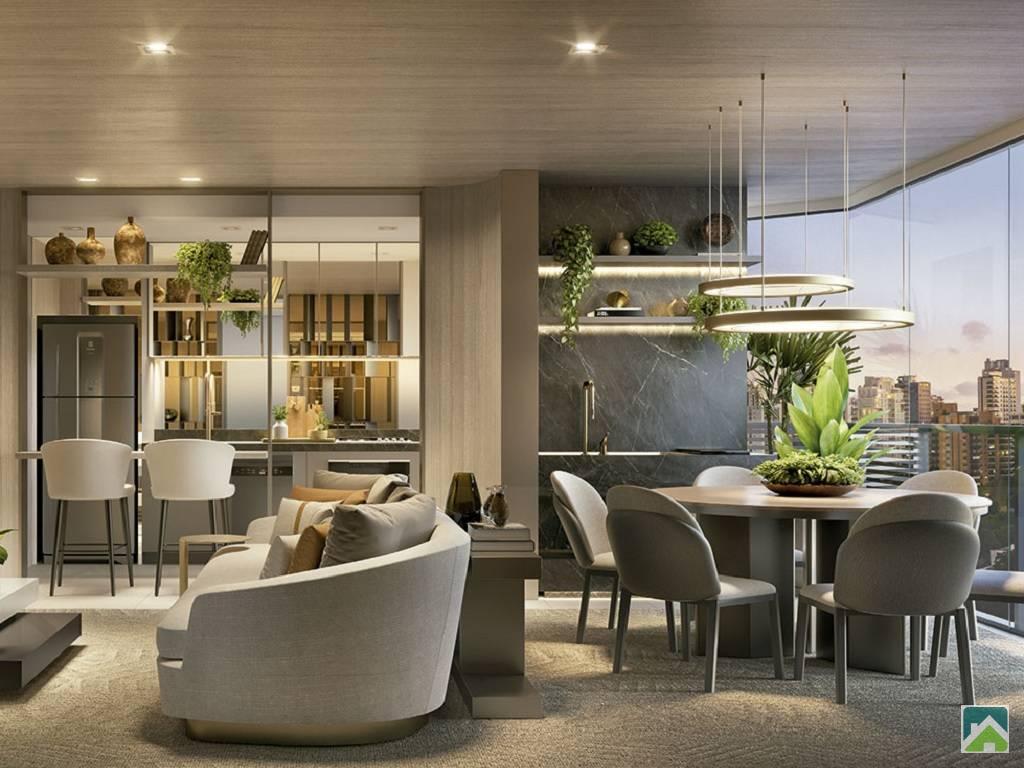 Apartamento com 2 Dormitorios, suite e amplo terraço e vaga. 77m², à venda em São Paulo, Real Parque, Parque Global - SBRX