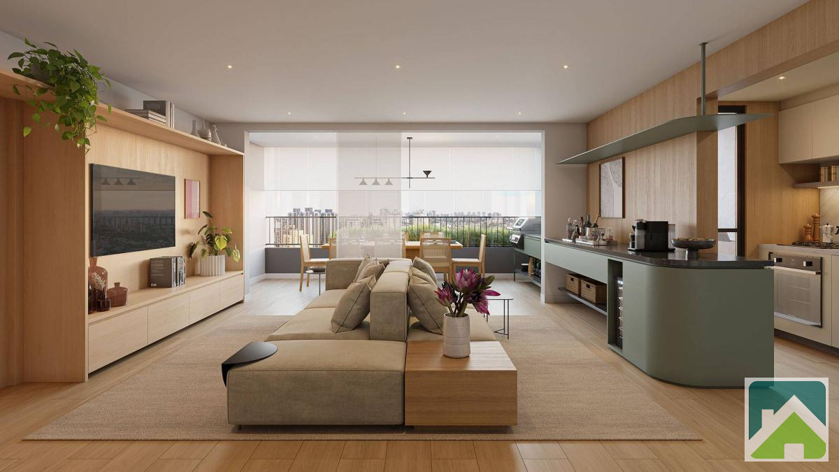 Apartamento com 3 Dormitórios, Suíte ou 2 Suites, Terraço e Vaga. 87m². Venda, em São Paulo, Zona Sul, Vila Mariana, Mirandopolis - SBRX