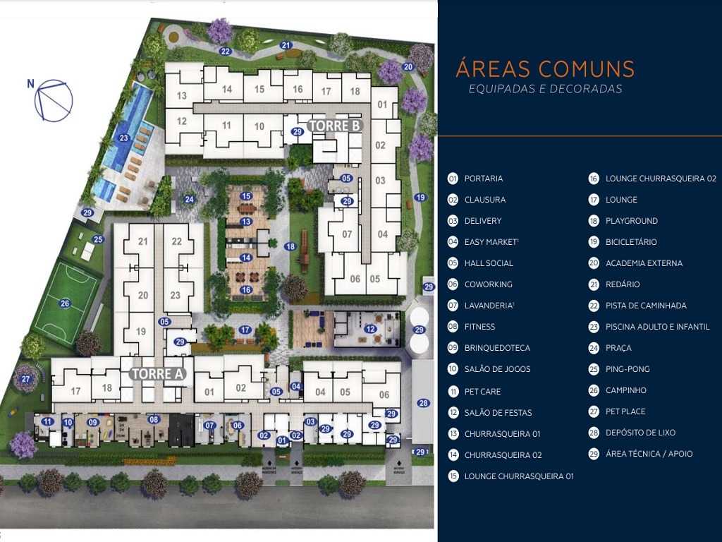 Planta - Apartamento 2 dorms terraço, 38m, amplo lazer, estação metro Santa Marina. Financiamento Caixa. Minha Casa Minha Vida - SBRX