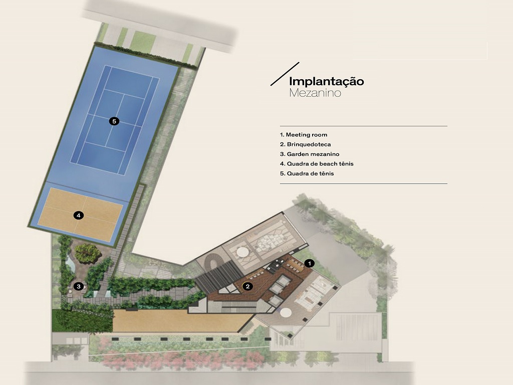 Planta - Apartamento Cidade Jardim, alto padrão, 4 Dormitorios, 4 Suites, Terraços, 4 Vagas, 472m², alto padrão, novo, à venda em São Paulo, Jardim Paulistano - SBRX