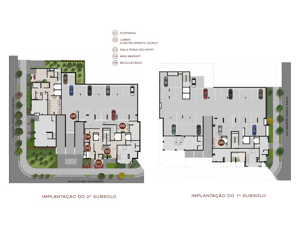 Planta - Apartamento 3 dormitorios, sendo 3 suites, 2 terraços e vagas. 148m². Novo à venda, Metro Vila Madalena. Vila Madalena, Pompeia. - SBRX