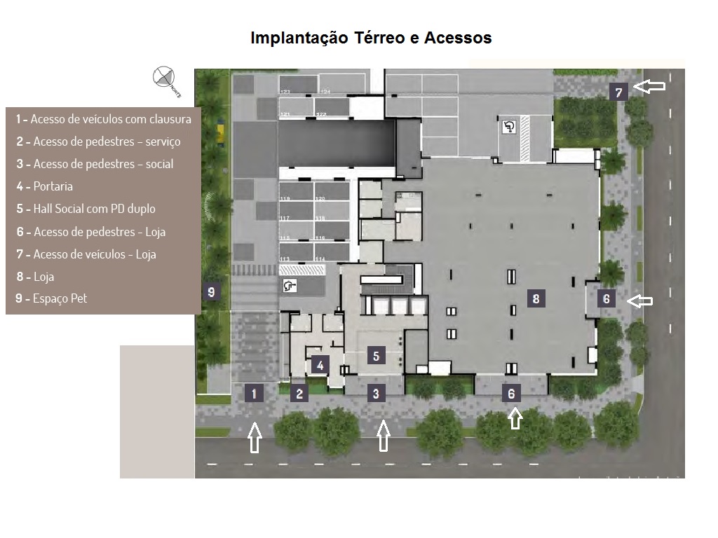 Planta - Apartamento com 1 suite, terraço e vaga. Novo, à venda em São Paulo, Moema. Estação Metro Eucaliptos. Shopping Ibirapuera. - SBRX