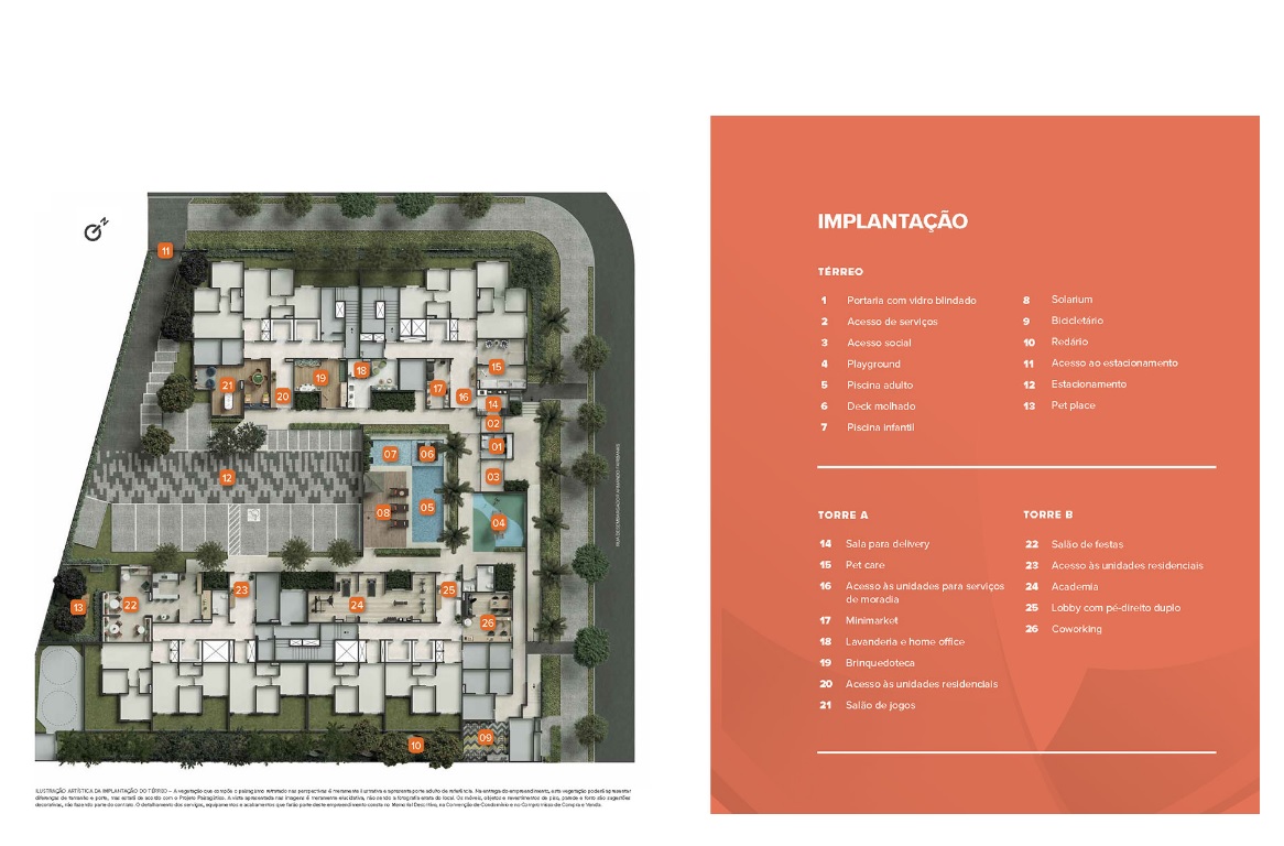 Planta - Butanta, Apartamento com 2 dormitórios, terraço, amplo lazer. Metro estação Butanta. Novo, venda, zona sul, em São Paulo. Financiamento Caixa. - SBRX